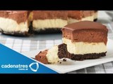 Receta de Pastel Mousse de Avellanas con Platano/ Postres para el 14 de febrero