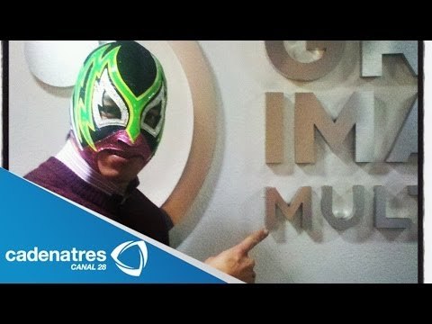 La lucha libre llegó a Nuestro Día, Guerrero Maya en el estudio