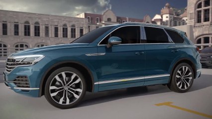 Nuevo Volkswagen Touareg - video explicativo - eje trasero direccional