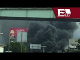 Controlan incendio en bodega de plástico en Iztapalapa ; hay 5 intoxicados / Excélsior Informa