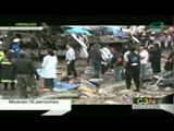 Se vuelca autobús turístico y deja 16 muertos en Pachuca