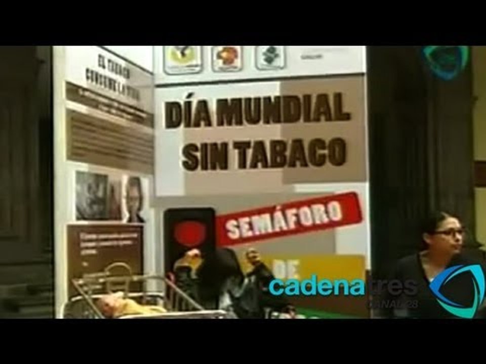 Anuncia Gobierno del Distrito Federal campaña contra el tabaquismo