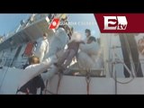 Guardia Costera Italiana rescata a 300 inmigrantes en el estrecho de Sicilia