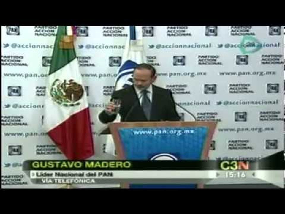 Gustavo Madero dice motivos por los cuales sust...