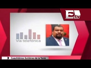 Ya me destruyeron políticamente: Cuauhtémoc Gutiérrez, PRI DF / Titulares Vianey Esquinca