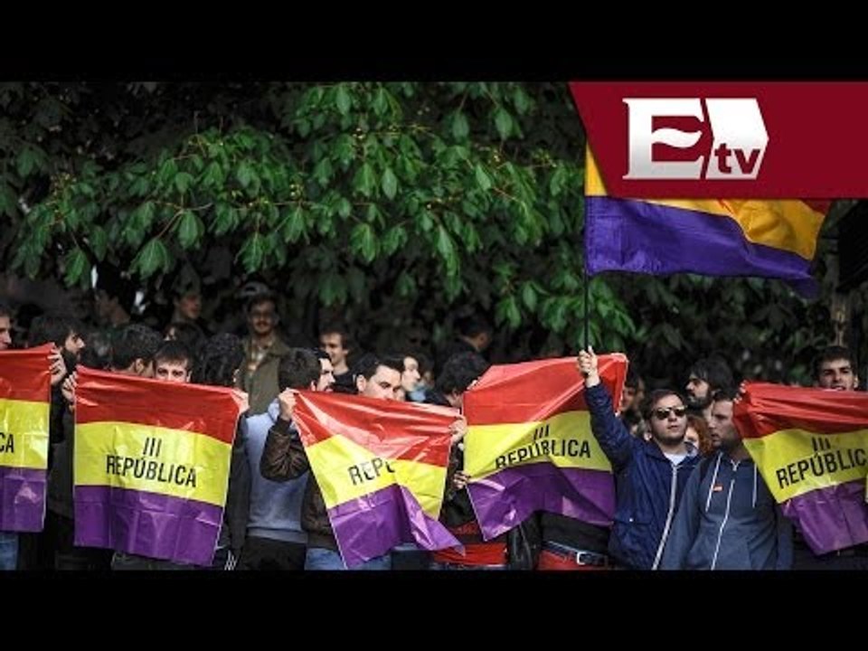 Miles de españoles exigen el fin de la monarquía y reclaman una República/ Global