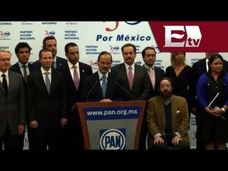 PAN condiciona reforma energética; piden concluir leyes electorales de las entidades
