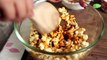 పాప్ కార్న్ | Popcorn Recipe In Telugu | How To Make Flavoured Popcorn 4 Ways At Home
