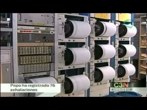 Exhalación del Popocatépetl se extiende a 2 kilómetros de altura