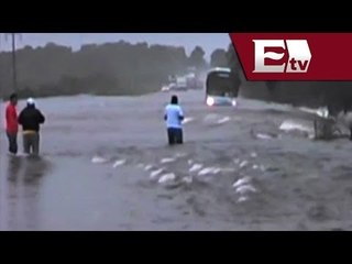 Fuertes lluvias afectan a viviendas y cultivos de Quintana Roo// Pascal