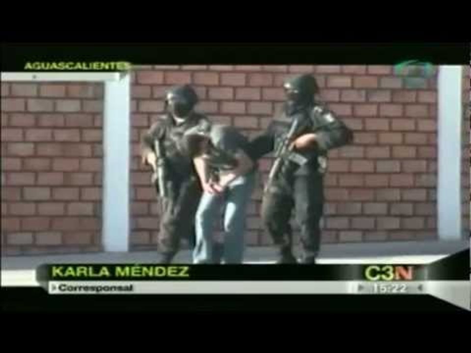 Detiene a líder de la banda de secuestros "Los Camachos" en Aguascalientes