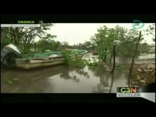 Estiman 1000 damnificados en Oaxaca debido al Huracán Bárbara