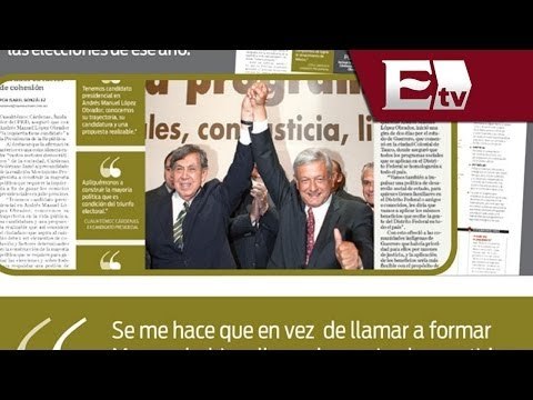 Cárdenas afirma que López Obrador se equivoco al no unificar a la izquierda / Nacional