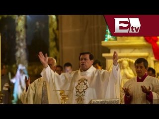 El arzobispo Norberto Rivera celebra la próxima visita del Papa Francisco / Excélsior informa