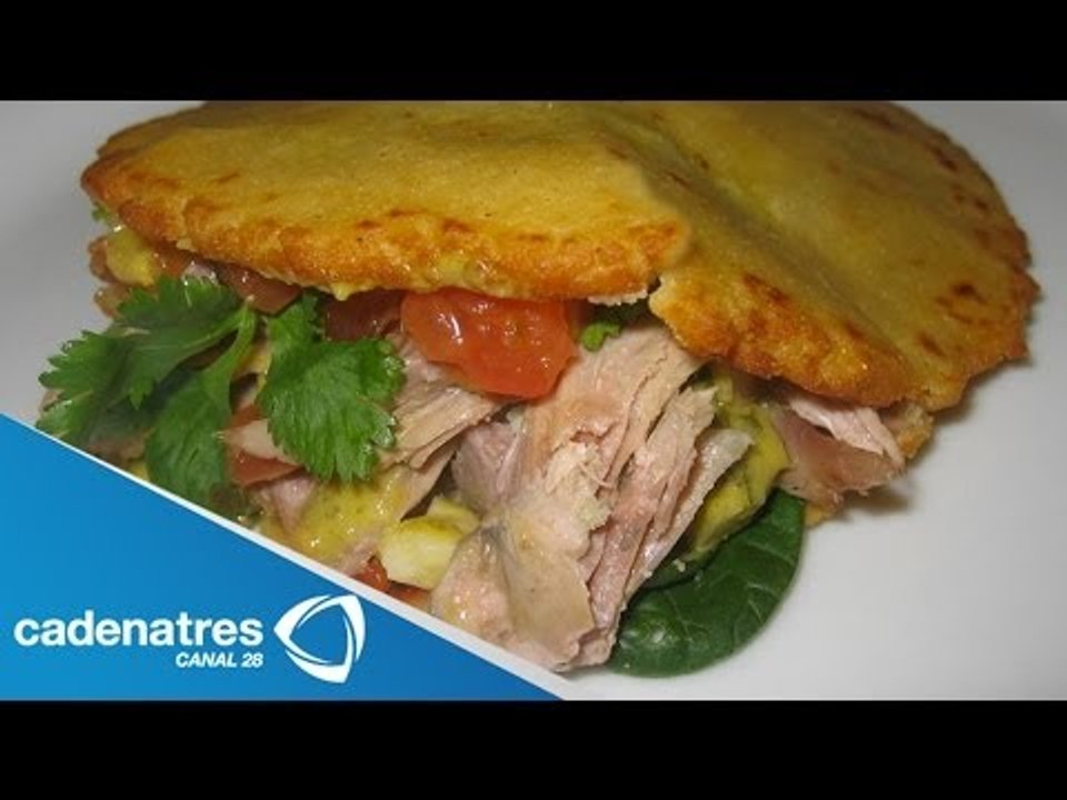 Receta de Gorditas Rellenas de Tinga de Pollo / Gorditas Rellenas de Tinga de Pollo