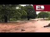 Fuertes lluvias provocan deslaves y desbordamientos de ríos en Veracruz/ Gloria Contreras