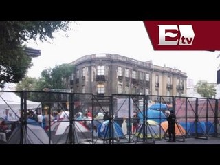 Descontará Edomex a maestros que acamparon fuera de Segob   / Excélsior Informa