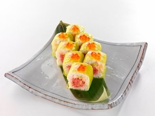 Receta de Rollos de Aguacate con Aderezo de Mostaza /Avocado Rolls with Mustard Dressing