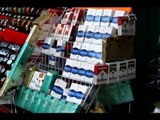 Destruyen cajetillas de cigarros piratas en Campeche