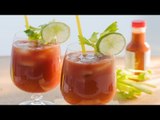 Receta para preparar bloody mary y pizza. Receta de bloody mary / Cóctel bloody mary