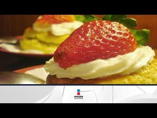 Receta para preparar bisquets rellenos de fresa. Receta de bisquets / Bisquets de fresa