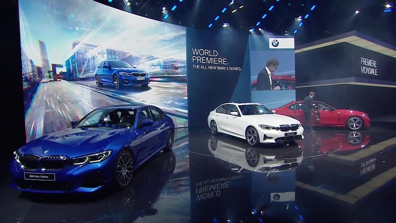 The all-new BMW 3 Series World Premiere at the 2018 Paris Motor Show