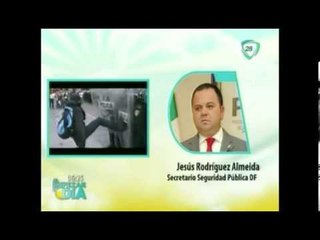 Entrevista con Secretario de Seguridad Pública Jesús Rodríguez Almeida