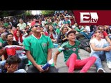 Miles de aficionados se reunieron en el Zócalo para ver el partido México vs Croacia