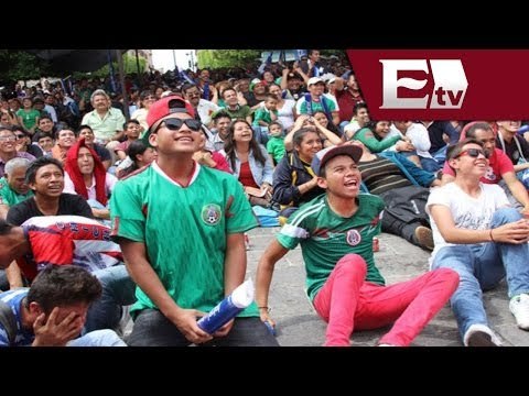 Miles de aficionados se reunieron en el Zócalo para ver el partido México vs Croacia