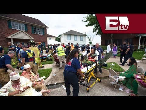 Colapsa piso de una vivienda en Houston y deja 36 lesionados/ Global