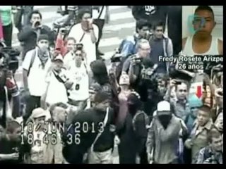 Muestran imágenes de los 7 detenidos tras disturbios en conmemoración del "halconazo"