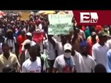 Miles de haitianos exigen en las calles la renuncia del presidente Michel Martelly/ Global