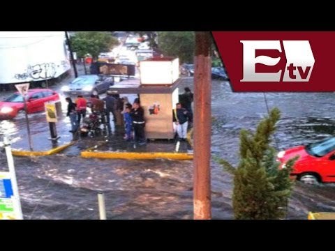 Zonas más afectadas por lluvias en la Ciudad de México / Comunidad