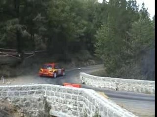 Glissades au rallye des vallées 2007