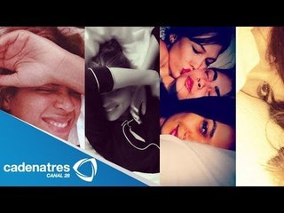 Nueva moda, la Morning-selfie; la foto recién levantada