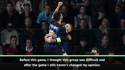 Inter proving it's possible to get past Barcelona and Spurs - Spalletti