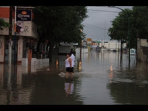 Piedras Negras Coahuila bajo el agua; Ejército aplica plan DN-III