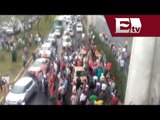 Protestas a los cambios del Hoy no circula provocan afectaciones en vialidades del DF