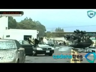 Ejercen acción penal contra chofer de pipa en Michoacán