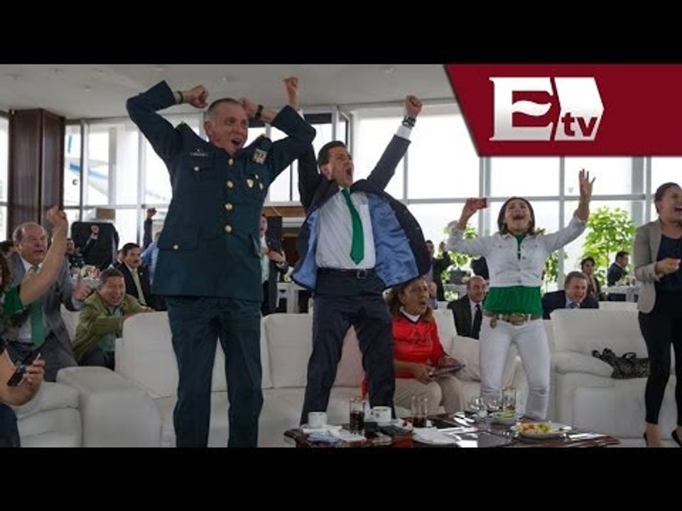 ¡Qué orgullo!, celebra Peña Nieto pase del Tric...