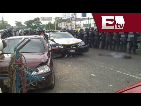 Policías del DF a punto de ser linchados por atropellar a dos personas / Vianey Esquinca