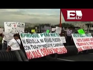 Download Video: Habitantes de Ecatepec bloquean la autopista México-Pachuca y provocan caos vial/ Comunidad