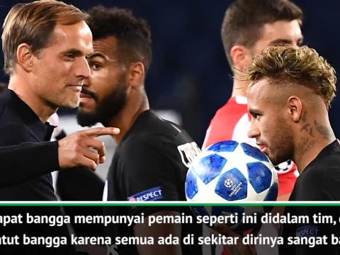 Meunier berikan pujian kepada Neymar setelah cetak hattrick melawan Red Star