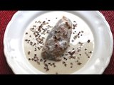 Receta para preparar chile poblanos rellenos de huevo con tocino y salsa de queso chihuahua.