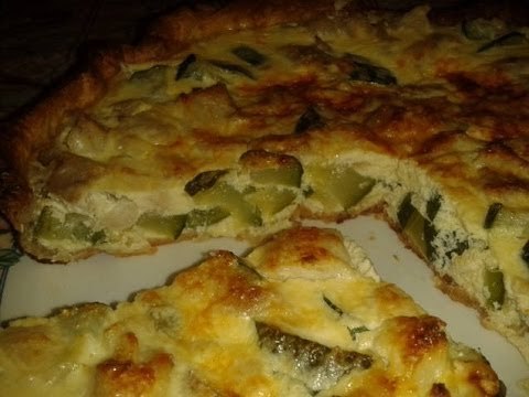 Receta de Quiche de Setas con Parmesano / Recipe Mushroom Quiche with Parmesan