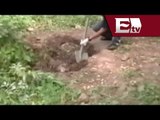 Localizan en Michoacán  fosa clandestina con 11 cuerpos / Nacional