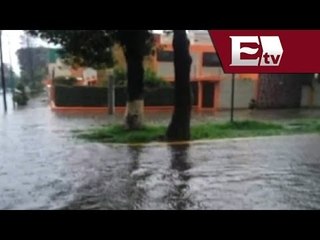 Naucalpan bajo el agua por intensas precipitaciones/ Comunidad