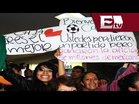 Así fue la llegada de la Selección Mexicana a territorio nacional / Vianey Esquinca