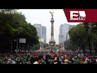 Refuerzan seguridad en el Ángel de Independencia por partido de México vs Holanda / Comunidad