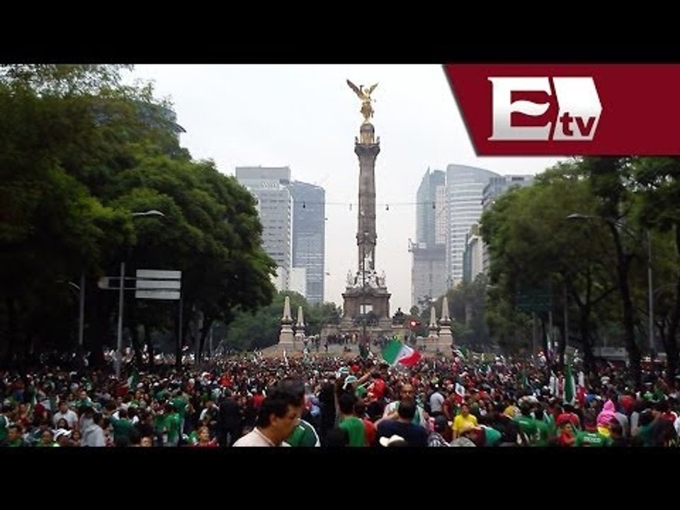 Refuerzan seguridad en el Ángel de Independencia por partido de México vs Holanda / Comunidad